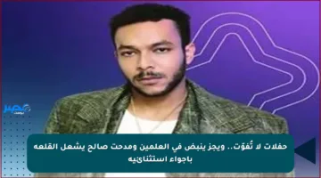 حفلات لا تُفوّت.. ويجز ينبض في العلمين ومدحت صالح يشعل القلعة بأجواء استثنائية